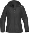KX-1W Stormtech Ladies Nautilus Performance Shell Jacket Carbon colour image